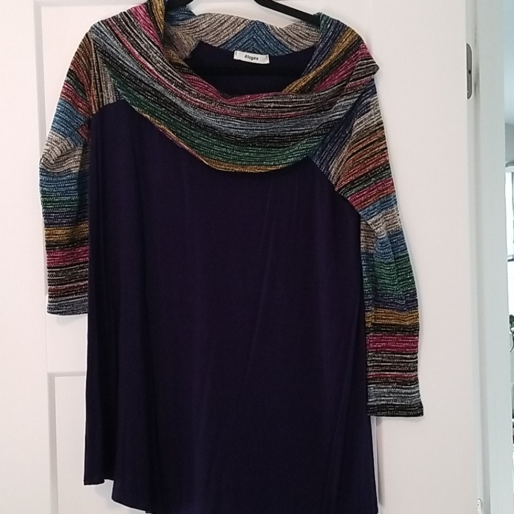 Éloges boat neck tunic